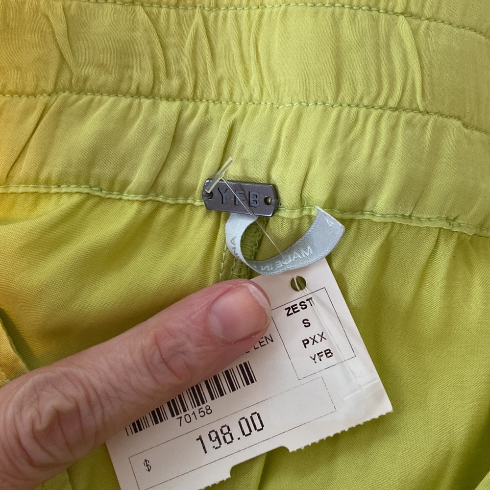 NWT Gorgeous YFB Satin Pants - Picture 5 of 5